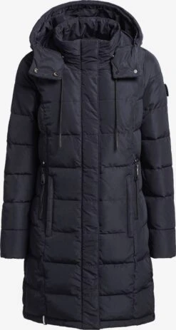 Khujo Manteaux Courts Manteau D’hiver Cups Femme Marine