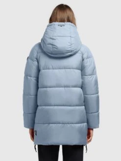 Khujo Vestes Dhiver Veste D’hiver Franee Femme Bleu Clair -Khujo 2940c796470bcde82a9e93e821af2538