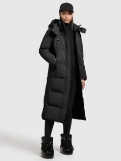 Khujo Manteaux De Mi-saison Manteau Mi-saison Melona Femme Noir -Khujo 2ab69d38861a91a089628a96136e3c0e