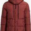 Khujo Vestes Dhiver Veste D’hiver Eunice Femme Rouge Rouille -Khujo 2ae76edb37a84fa36fdd3e34c1fb247a
