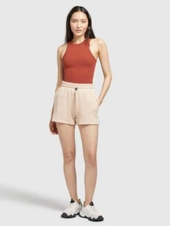 Khujo Shorts Regular Pantalon Femme Abricot -Khujo 2c9b7982fbffb205ee3c615b8a434dcc