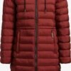 Khujo Manteaux Dhiver Manteau D’hiver Mimi Femme Rouge Rouille -Khujo 2d354bc5f21aca467f0464506a0c5ac4