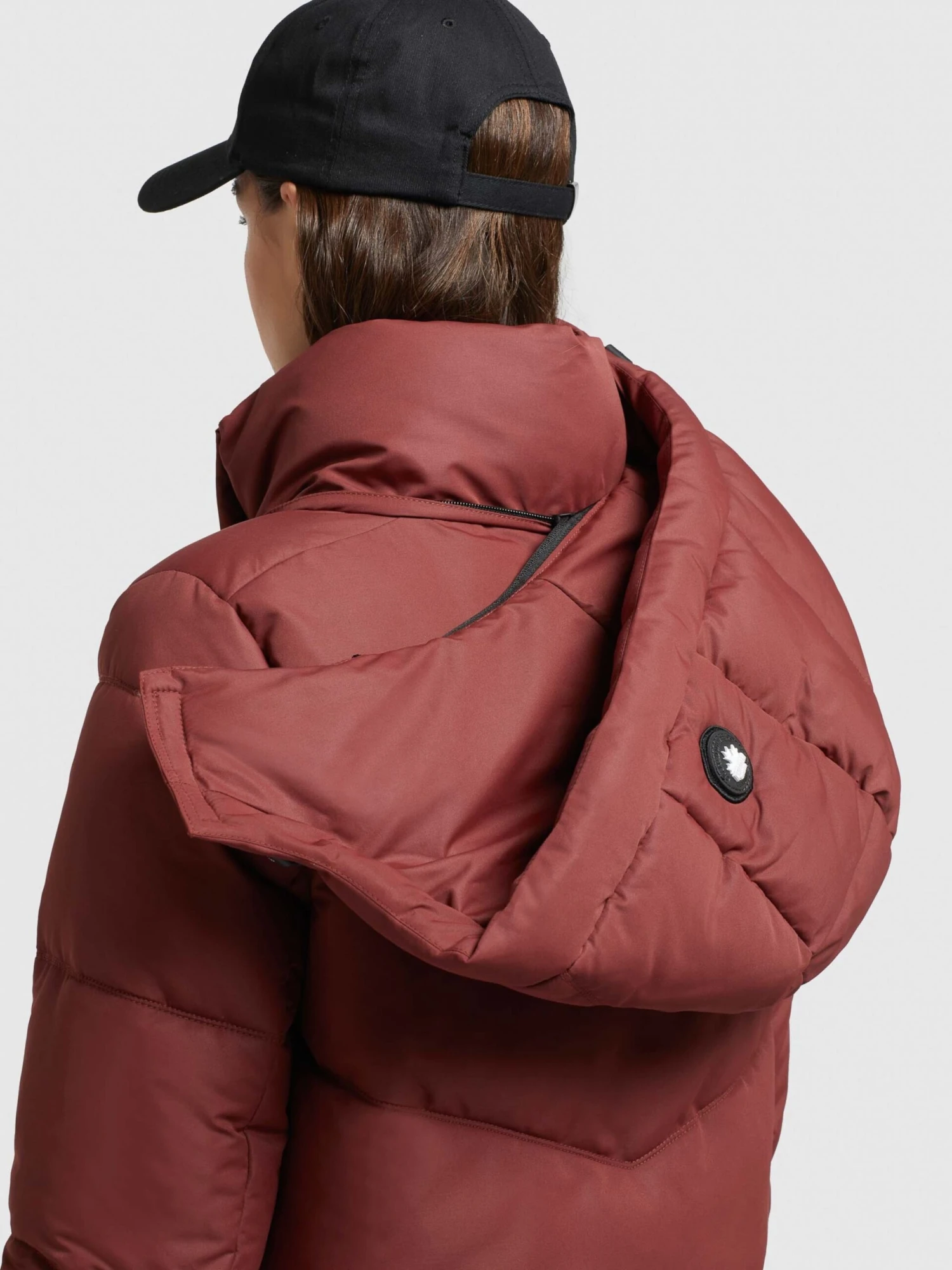 Khujo Manteaux Dhiver Manteau D’hiver Limetta Femme Rouge Rouille 9 Khujo Manteaux Dhiver Manteau D’hiver Limetta Femme Rouge Rouille - Image 7