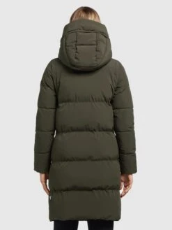 Khujo Manteaux De Mi-saison Manteau Mi-saison Namita Femme Vert Foncé -Khujo 2d8c74b919114b856b469294c11768d5