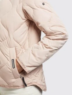 Khujo Vestes De Mi-saison Veste Mi-saison Alma Femme Rose Clair -Khujo 2f3b4c717de561ad994a16b0461c2120