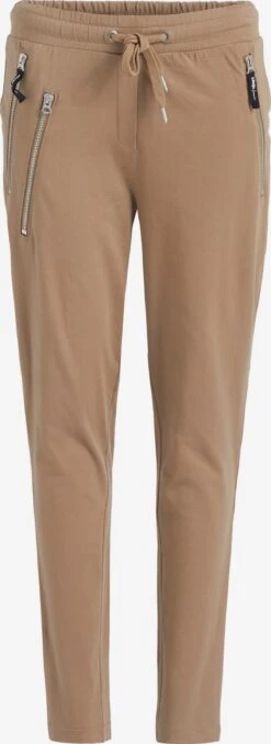 Khujo Pantalons De Survêtement Coupe Slim Pantalon Lyndsy Femme Noisette