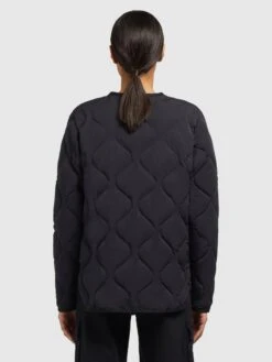 Khujo Vestes De Mi-saison Veste Mi-saison ALMA Femme Noir -Khujo 3098a81008fc95e9ef80e47e81084e93