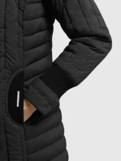 Khujo Vestes Dhiver Veste D’hiver Jerry Femme Noir -Khujo 315039cdd5e552b0ab47aa5e83e49f67