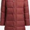 Khujo Manteaux Dhiver Manteau D’hiver Corinna Femme Rouge Rouille -Khujo 319536a2c0633fb2df82c78bcd0598a5