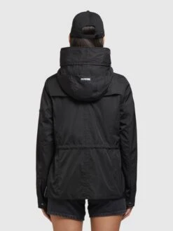 Khujo Vestes De Mi-saison Veste Mi-saison DEBBY Femme Noir -Khujo 383e06b16f54eadde28c095f17190944