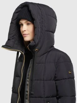 Khujo Manteaux Dhiver Manteau D’hiver Aruba Femme Noir -Khujo 390aaff6081496be367a304728ca1e15