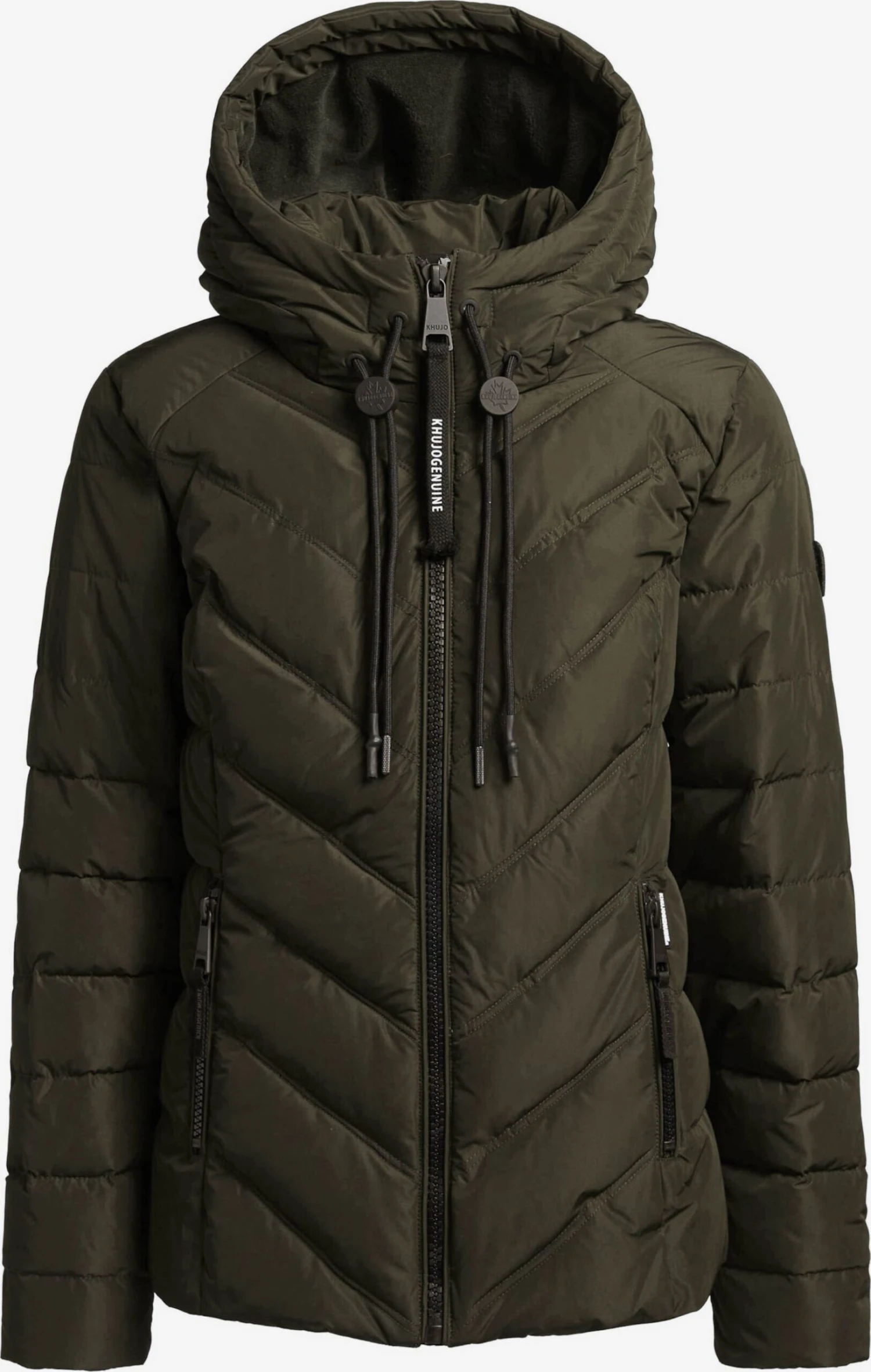 Khujo Vestes De Mi-saison Veste Mi-saison Stern Femme Kaki 3 Khujo Vestes De Mi-saison Veste Mi-saison Stern Femme Kaki