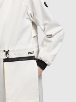 Khujo Manteaux De Mi-saison Manteau Mi-saison Paxi Femme Blanc -Khujo 3b0e7af63e896a751202ba7b42e99877