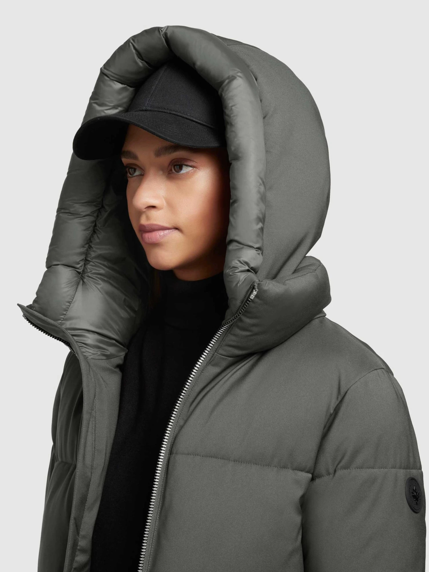 Khujo Manteaux Dhiver Manteau D’hiver Aniva Femme Olive 10 Khujo Manteaux Dhiver Manteau D’hiver Aniva Femme Olive - Image 8