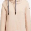 Khujo Sweats à Capuche Sweat-shirt Karima Femme Abricot -Khujo 3b45ef3cb1c2ff79615c0d55cc071873