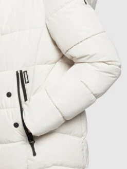 Khujo Manteaux De Mi-saison Manteau Mi-saison Klayd Femme Blanc Cassé -Khujo 3b632c986d29db7ae34ff08c04a461dd