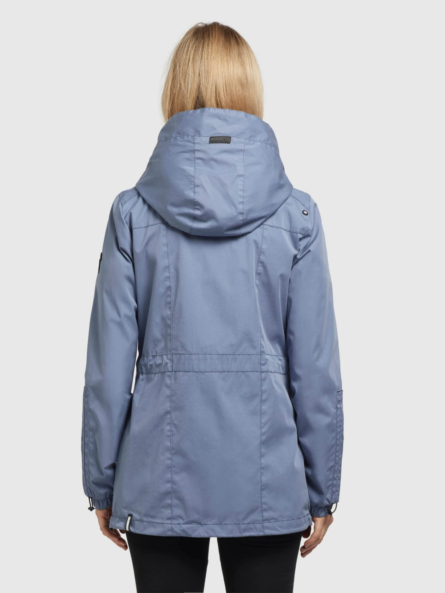 Khujo Parkas Parka Mi-saison ELST Femme Bleu 6 Khujo Parkas Parka Mi-saison ELST Femme Bleu - Image 4