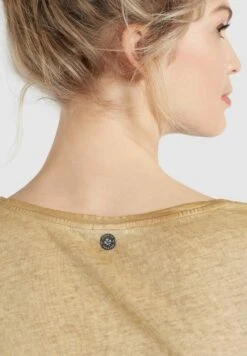 Khujo T-shirts T-shirt PERGOLA Femme Jaune Clair 17 Khujo T-shirts T-shirt PERGOLA Femme Jaune Clair -Khujo 424890de6ff7c8081034b546d5197664