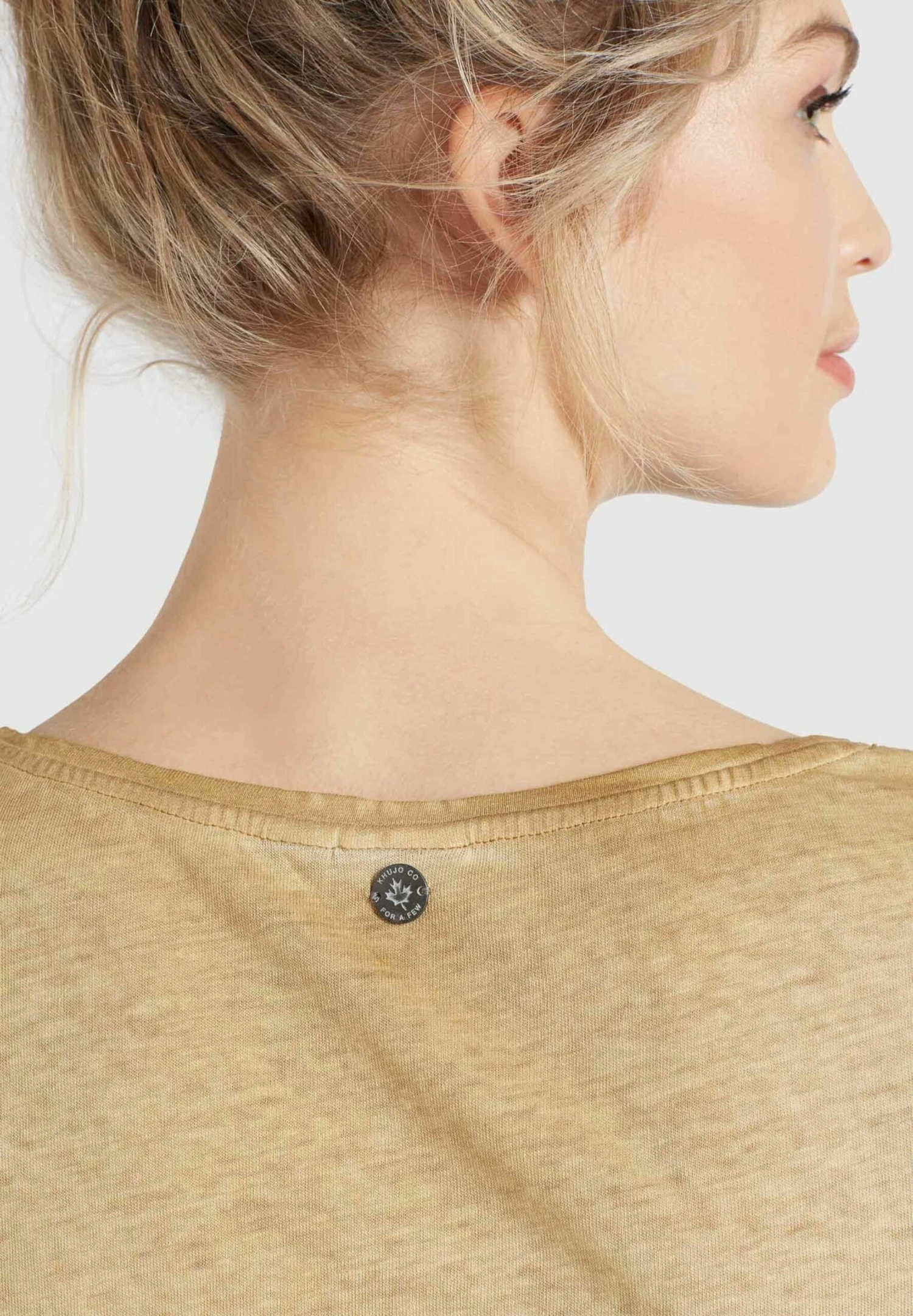 Khujo T-shirts T-shirt PERGOLA Femme Jaune Clair 10 Khujo T-shirts T-shirt PERGOLA Femme Jaune Clair - Image 8