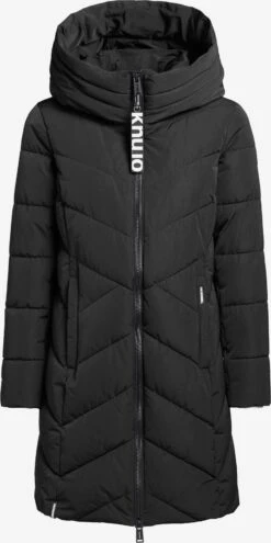 Khujo Manteaux Dhiver Manteau D’hiver Formin Femme Noir