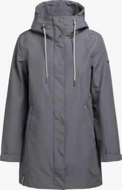 Khujo Manteaux De Mi-saison Manteau Mi-saison Artisa Femme Gris Fumé