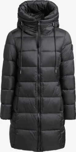 Khujo Manteaux Dhiver Manteau D’hiver TUULA Femme Noir