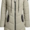 Khujo Manteaux Dhiver Manteau D’hiver Aribay 3 Femme Vert Pastel