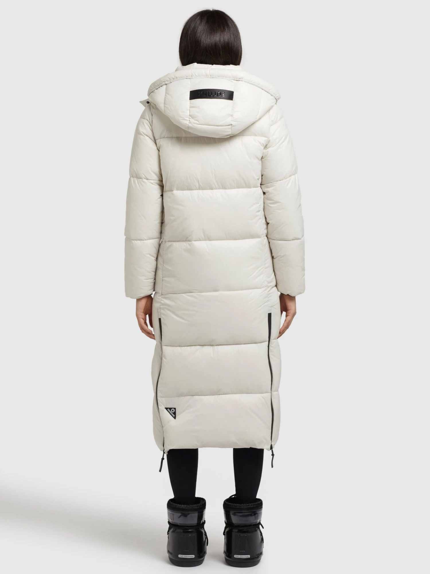 Khujo Manteaux Dhiver Manteau D’hiver Melona Femme Blanc Perle 6 Khujo Manteaux Dhiver Manteau D’hiver Melona Femme Blanc Perle - Image 4