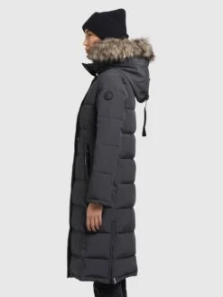Khujo Manteaux Dhiver Manteau D’hiver LOLL Femme Anthracite 14 Khujo Manteaux Dhiver Manteau D’hiver LOLL Femme Anthracite -Khujo 49c7db0381202c844693ea992856e0b6