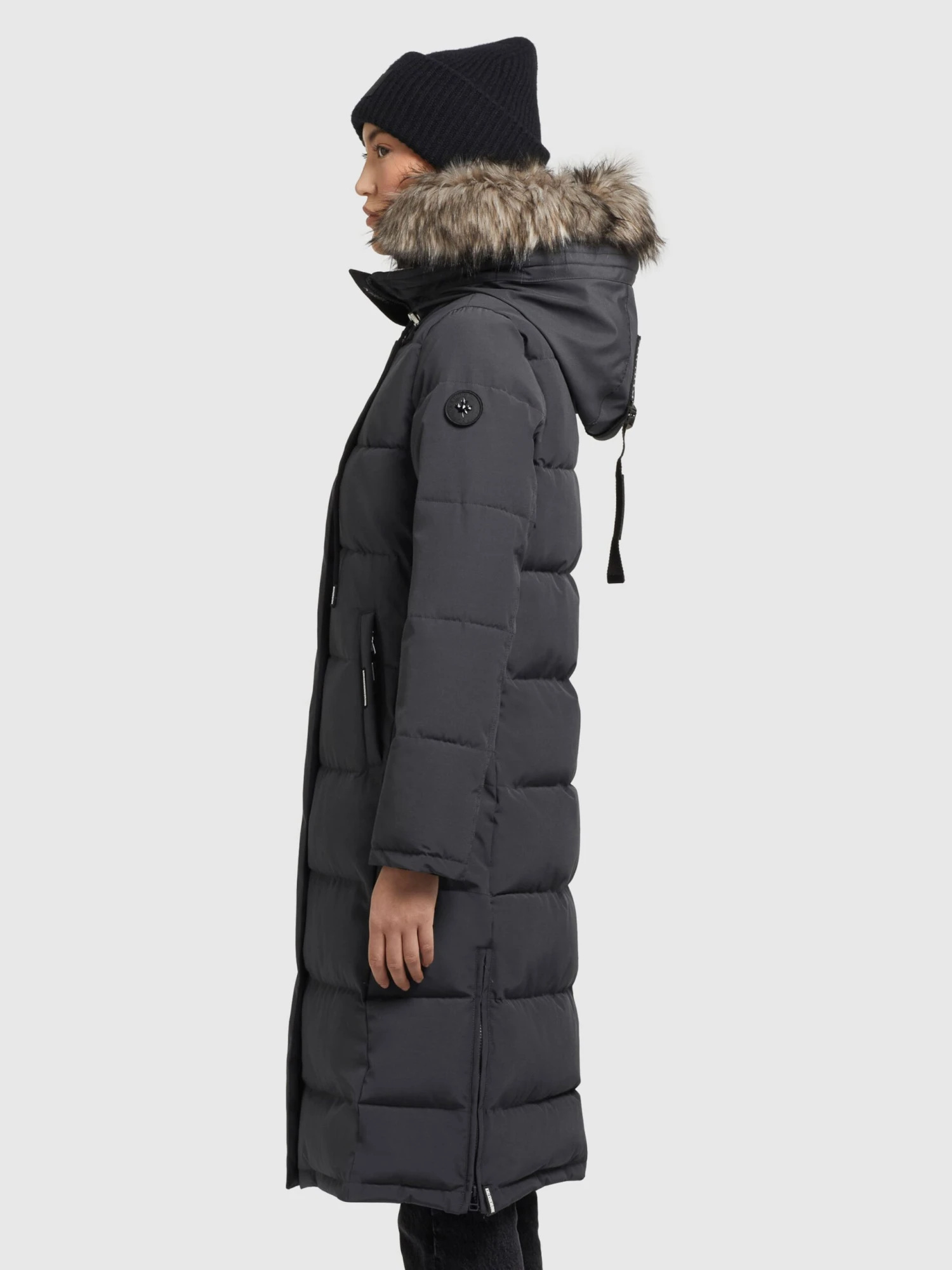 Khujo Manteaux Dhiver Manteau D’hiver LOLL Femme Anthracite 7 Khujo Manteaux Dhiver Manteau D’hiver LOLL Femme Anthracite - Image 5