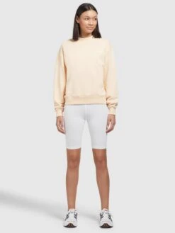Khujo Sweats Sweat-shirt Esperanza Femme Jaune Clair -Khujo 4bee016c17f38e5c358f7b1aa0368f3f