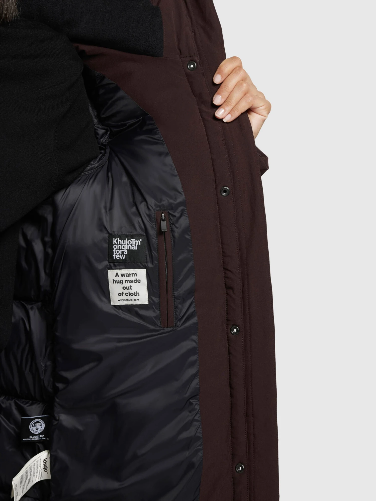 Khujo Manteaux Courts Manteau D’hiver Wente Femme Mûre 10 Khujo Manteaux Courts Manteau D’hiver Wente Femme Mûre - Image 8