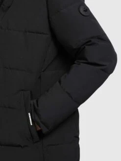 Khujo Manteaux Dhiver Manteau D’hiver Rugg Femme Noir -Khujo 4c52f08baeab993c6e68c5a1bbce4878