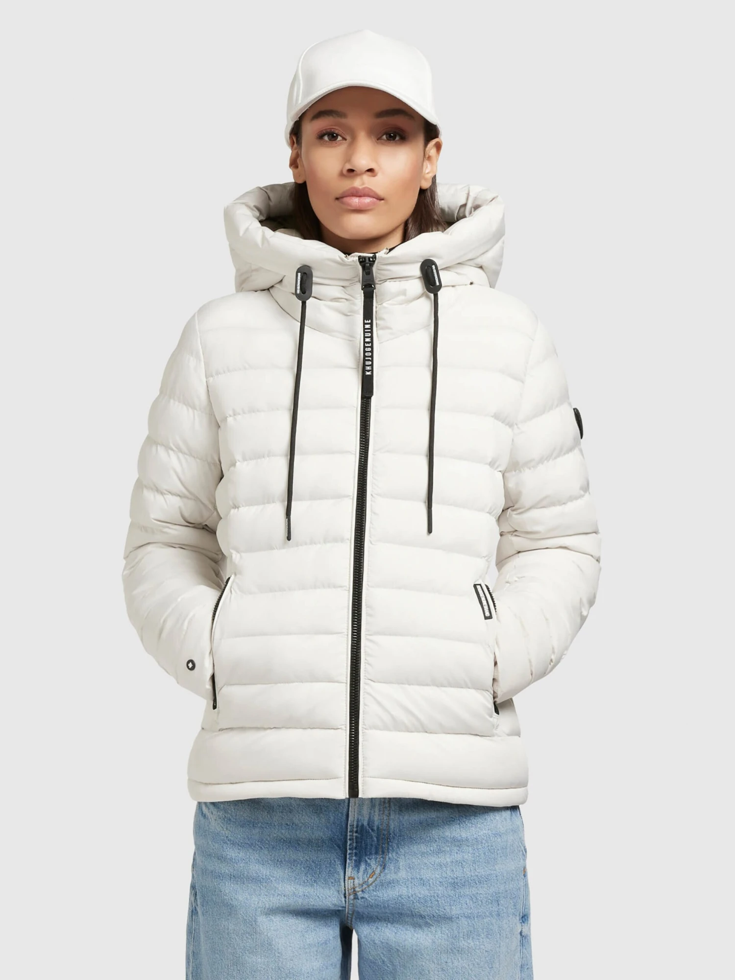 Khujo Vestes De Mi-saison Veste Mi-saison Lovina Femme Blanc 4 Khujo Vestes De Mi-saison Veste Mi-saison Lovina Femme Blanc - Image 2