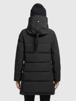 Khujo Manteaux Courts Manteau D’hiver Mats Femme Noir -Khujo 512d94c3cb19ffa832d8735f58660448