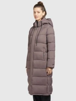 Khujo Manteaux Dhiver Manteau D’hiver Julina Femme Mauve -Khujo 51c66a6838a6ad973ea1798763d04311