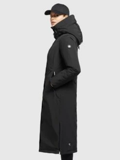 Khujo Manteaux Dhiver Manteau D’hiver ABELLA Femme Noir -Khujo 52f994daf432f0279bc0ecd80dd4487b