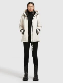 Khujo Vestes De Mi-saison Veste Mi-saison Tweety Femme Blanc Cassé 15 Khujo Vestes De Mi-saison Veste Mi-saison Tweety Femme Blanc Cassé -Khujo 541b2f93ef175501b1a4e73981006086