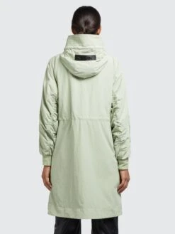Khujo Manteaux De Mi-saison Manteau Mi-saison Silica Femme Vert Pastel -Khujo 548d3ca9f59d95563b499526277cad33
