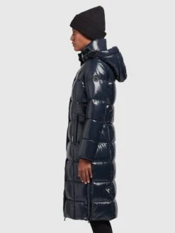 Khujo Manteaux Dhiver Manteau D’hiver Tonka Femme Bleu Foncé -Khujo 56684cabf7345dc3a5c06c32e94ae6b9