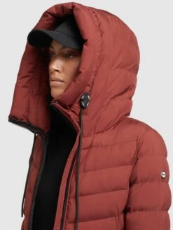 Khujo Manteaux Dhiver Manteau D’hiver Ingram Femme Rouge Rouille -Khujo 579ed419dbb82f9719f314e86fc0bb45