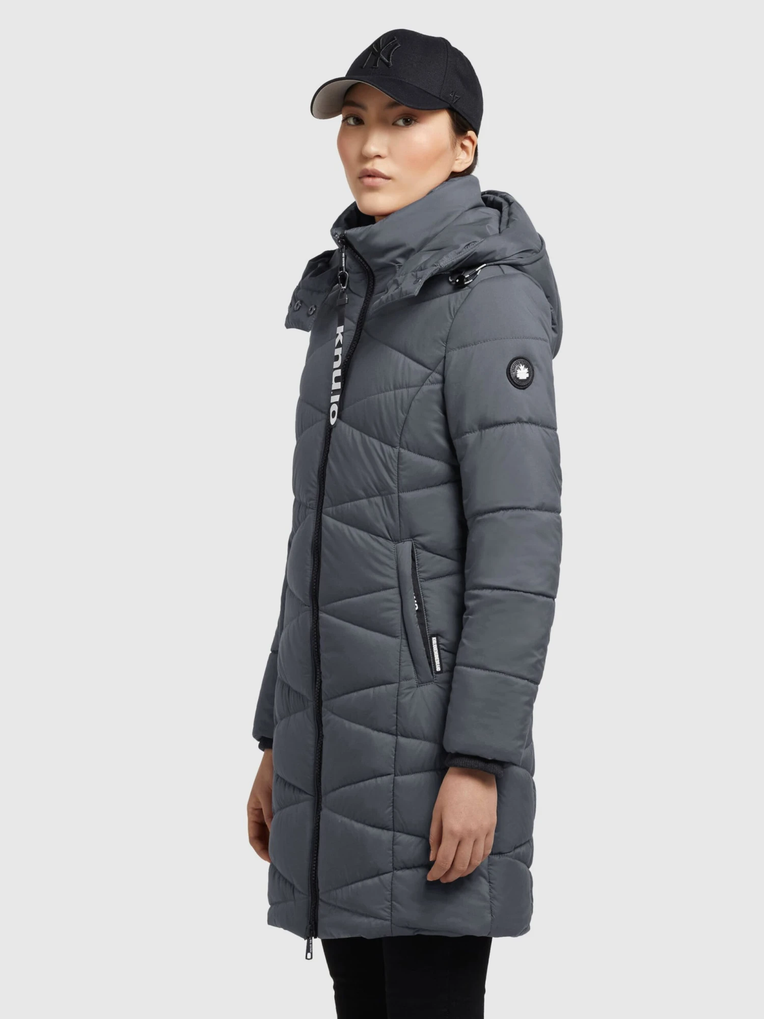 Khujo Manteaux De Mi-saison Manteau Mi-saison Fitt Light Femme Gris Foncé 7 Khujo Manteaux De Mi-saison Manteau Mi-saison Fitt Light Femme Gris Foncé - Image 5