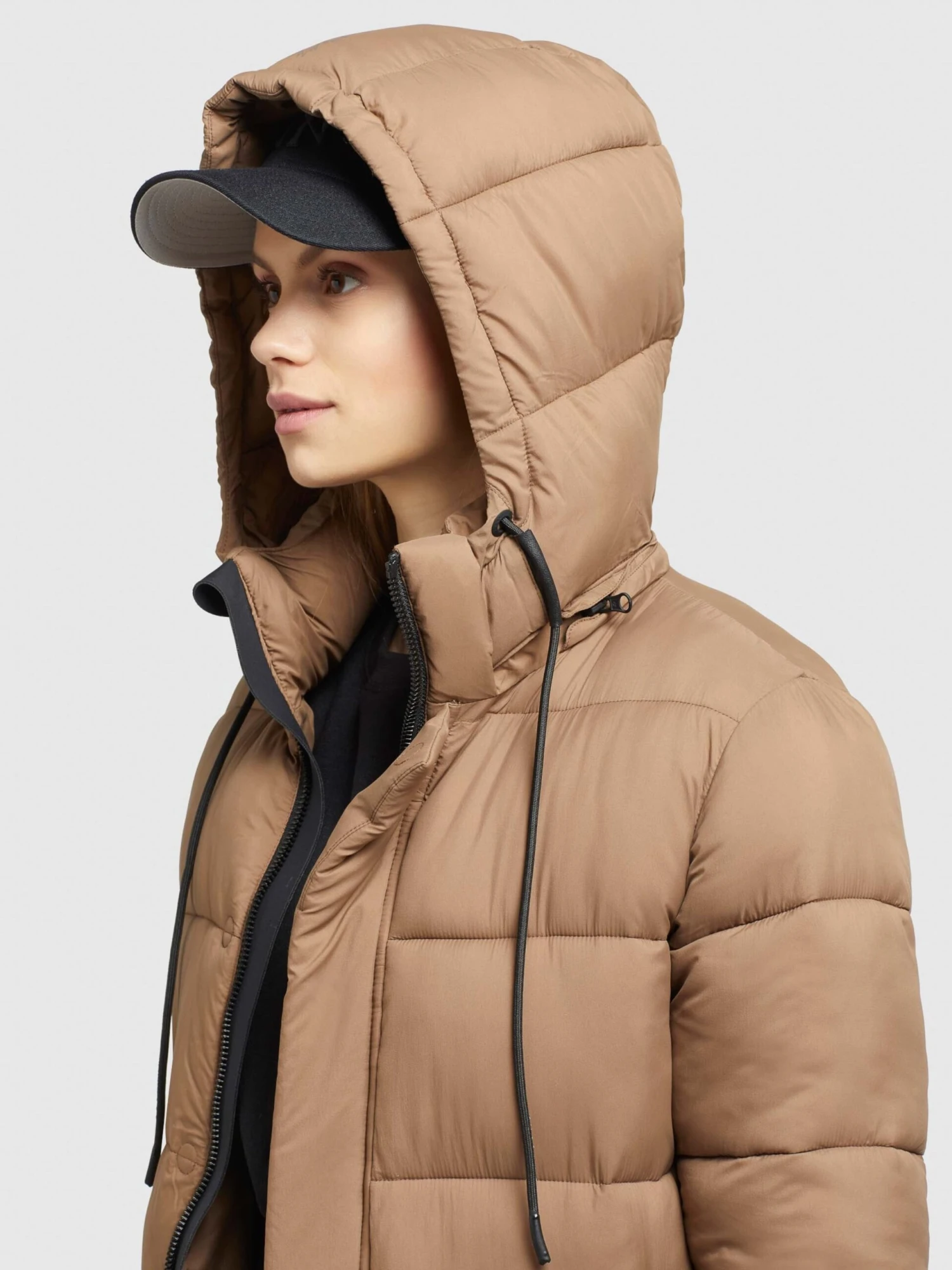 Khujo Manteaux Dhiver Manteau D’hiver Julina Femme Noisette 9 Khujo Manteaux Dhiver Manteau D’hiver Julina Femme Noisette - Image 7