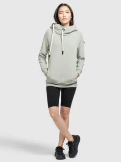 Khujo Sweats à Capuche Sweat-shirt Karima Femme Menthe -Khujo 592ab40b1c98769bd748e0313a9afad0