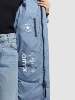 Khujo Manteaux Dhiver Manteau D’hiver Julina Femme Bleu Clair -Khujo 59666665ca122eaee4887df531decd46