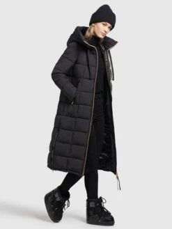 Khujo Manteaux Dhiver Manteau D’hiver Aruba Femme Noir -Khujo 5a1734c5a33690aa05777b45af107dc6