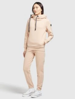Khujo Sweats à Capuche Sweat-shirt Karima Femme Abricot -Khujo 5a4ed0c305b4dcf3c45f518ed9572c87