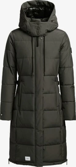Khujo Manteaux Dhiver Manteau D’hiver Cliv Femme Vert Foncé
