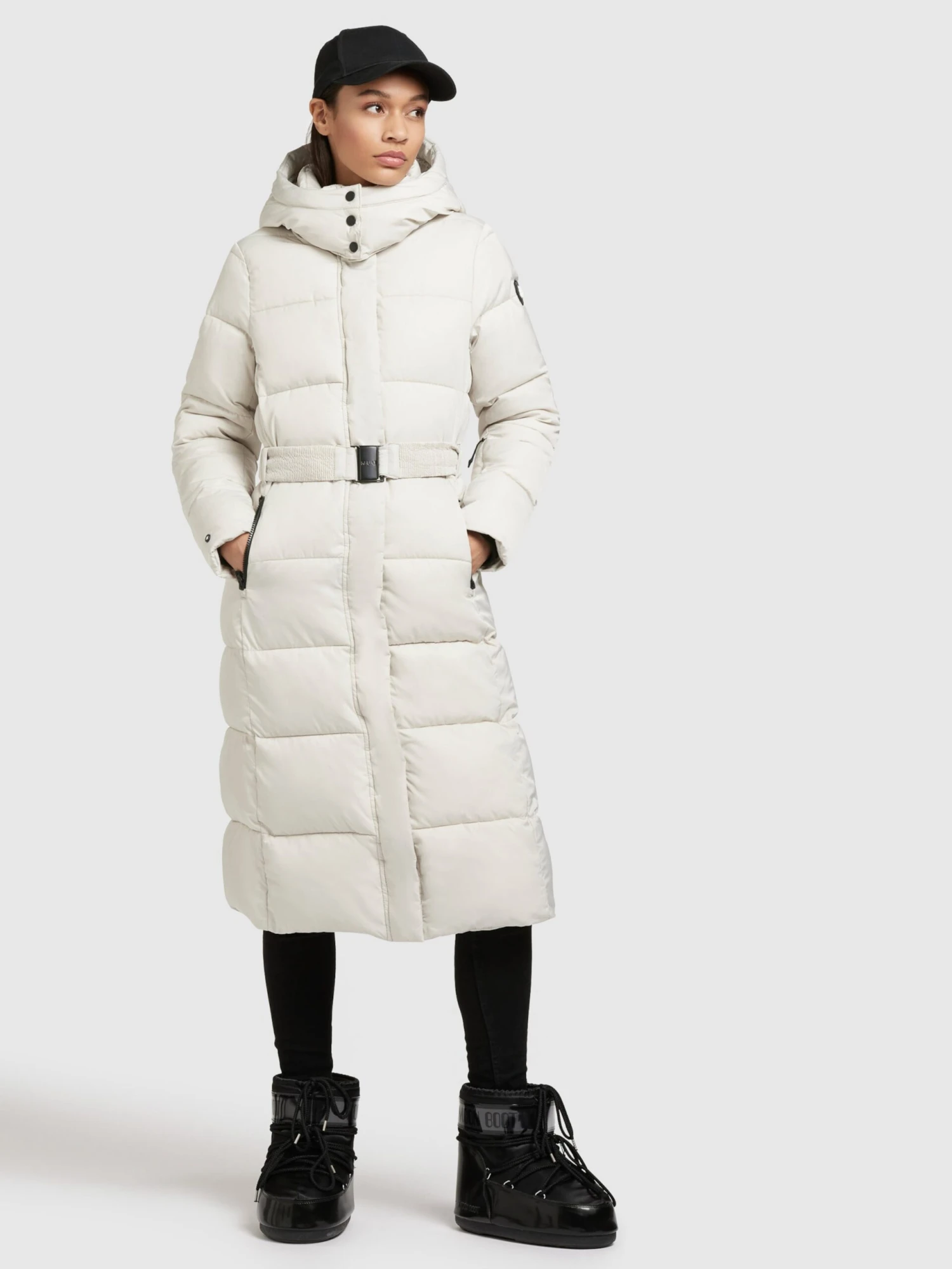 Khujo Manteaux Dhiver Manteau D’hiver Femme Blanc Cassé 4 Khujo Manteaux Dhiver Manteau D’hiver Femme Blanc Cassé - Image 2