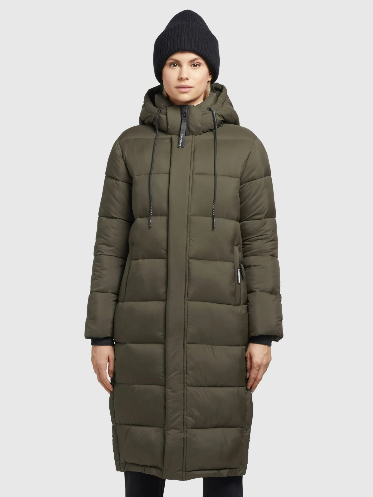 Khujo Manteaux Dhiver Manteau D’hiver Julina Femme Kaki 4 Khujo Manteaux Dhiver Manteau D’hiver Julina Femme Kaki - Image 2